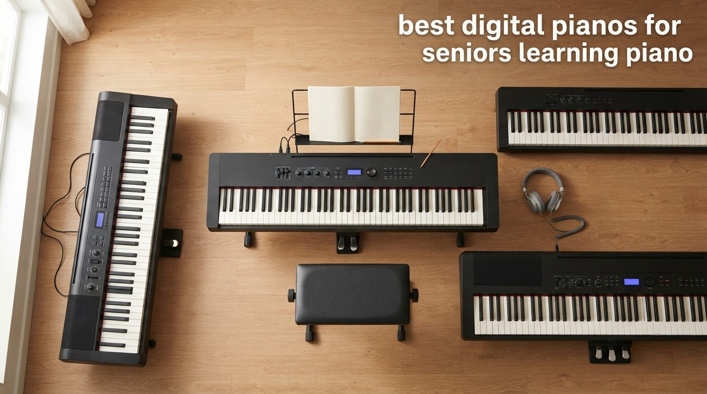 best digital pianos for seniors learning piano
