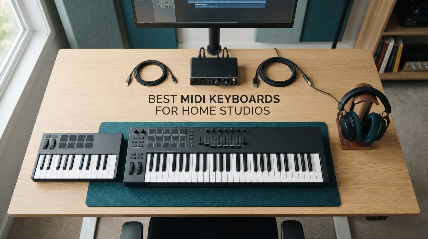 best midi keyboards for home studios