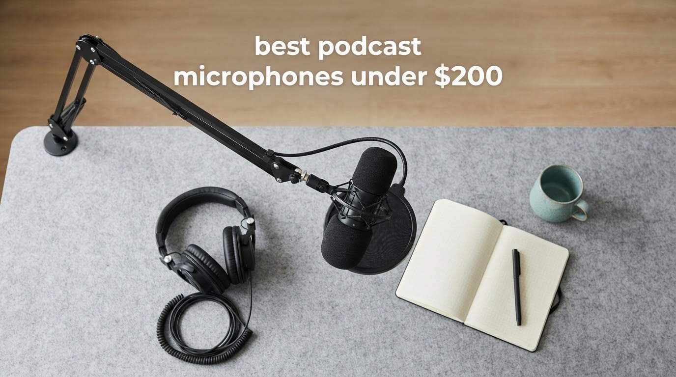 best podcast microphones under $200