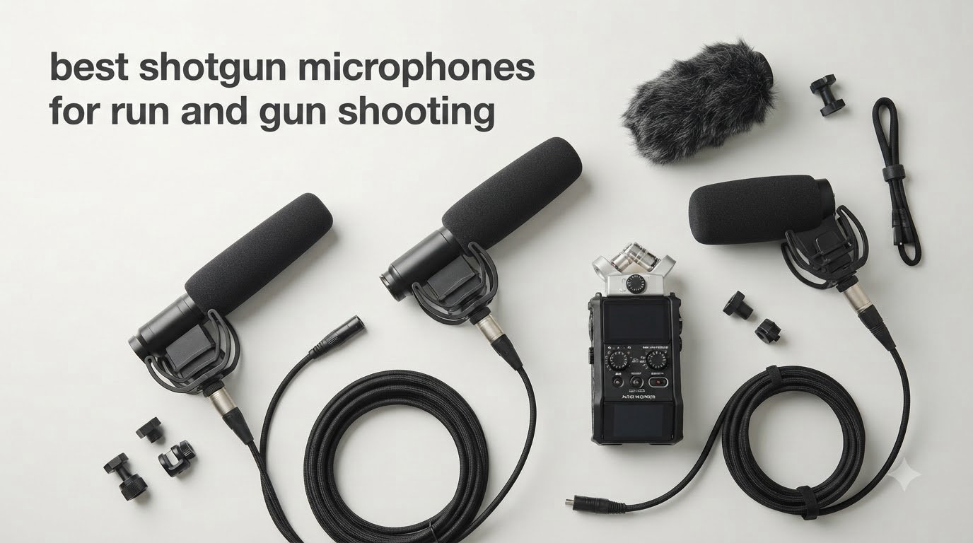 best shotgun microphones for run and gun shooting