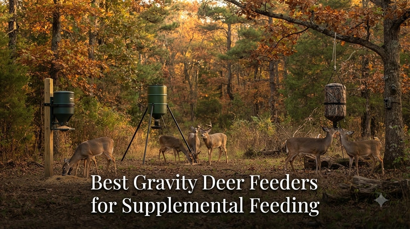 Best Gravity Deer Feeders for Supplemental Feeding