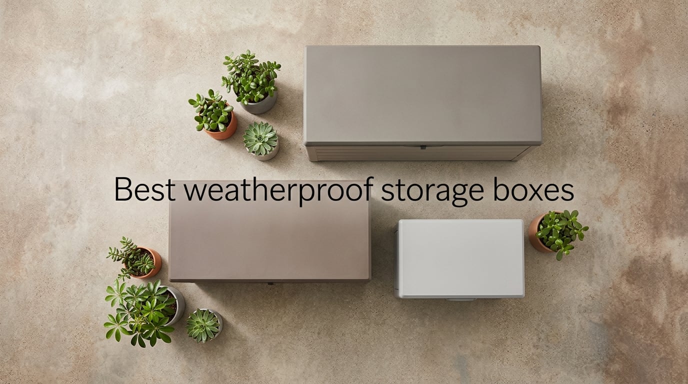 Best weatherproof storage boxes