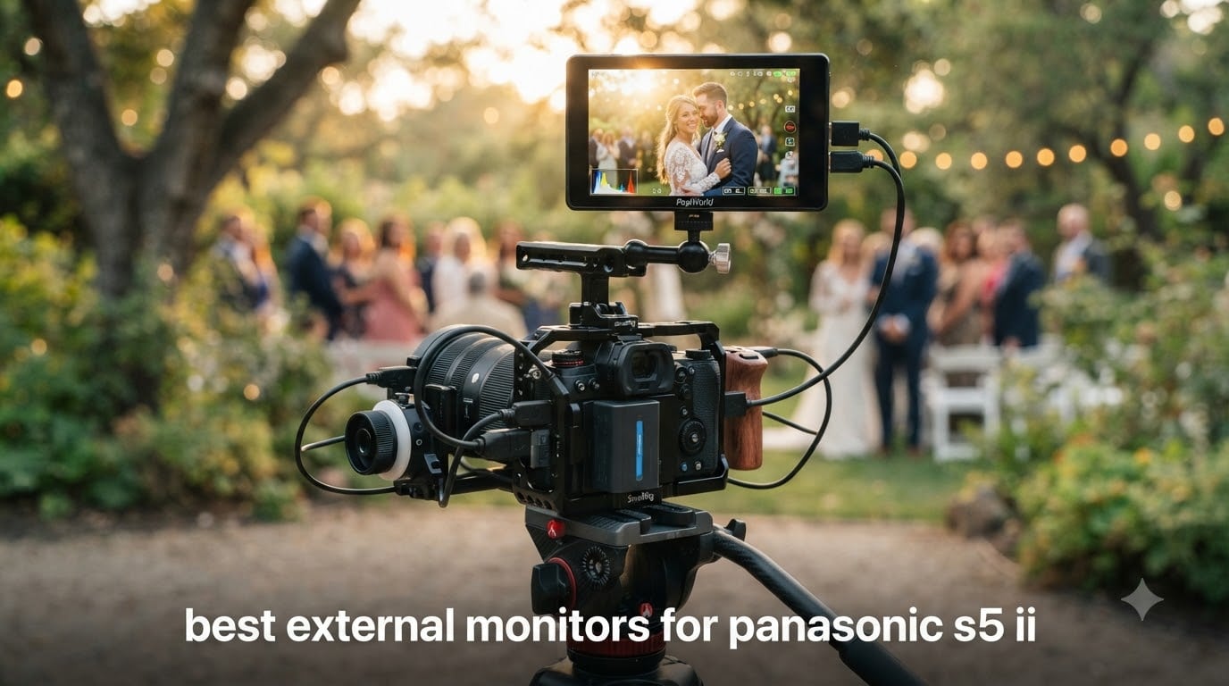 best external monitors for panasonic s5 ii