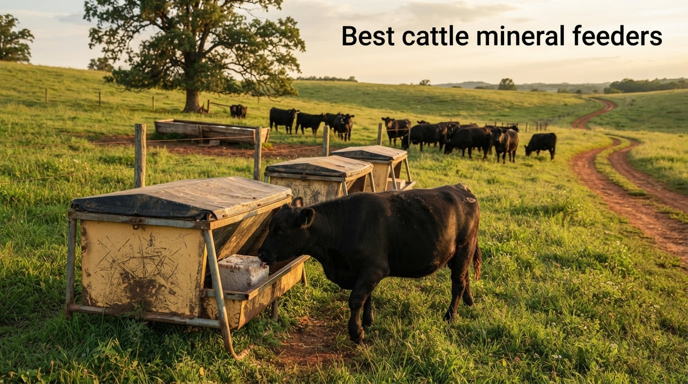 Best cattle mineral feeders