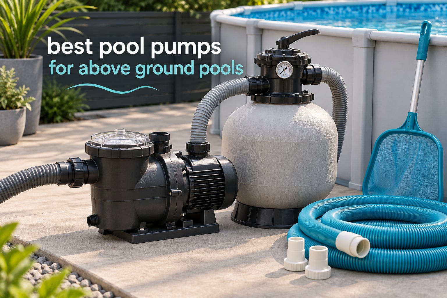 best pool pumps for above ground pools