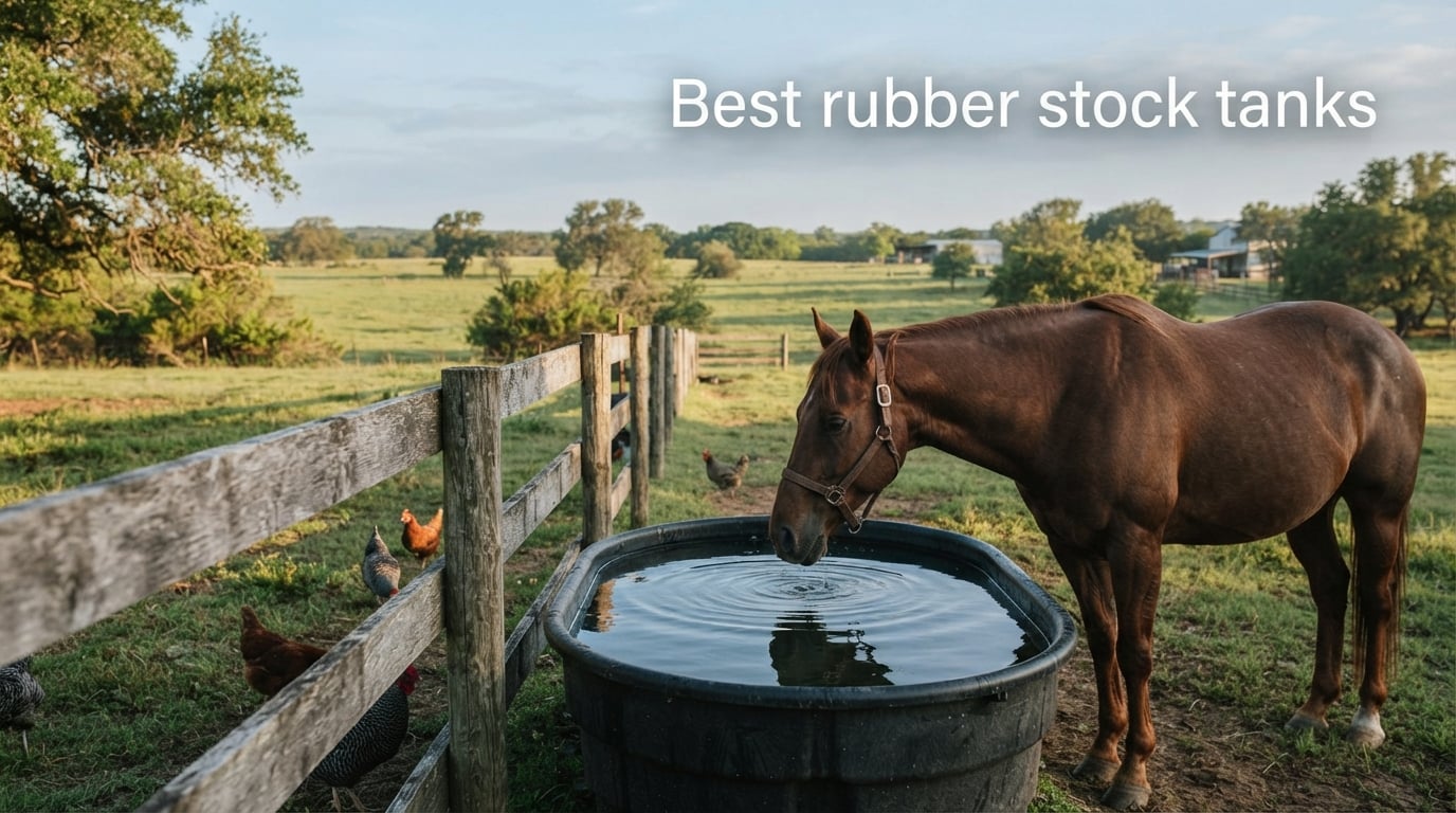 Best rubber stock tanks