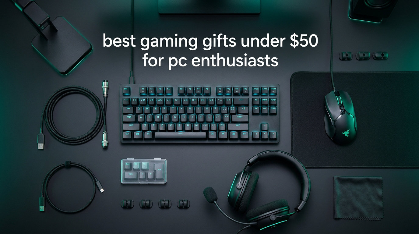 best gaming gifts under $50 for pc enthusiasts