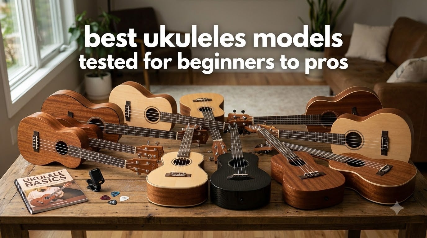 best ukuleles models tested for beginners to pros