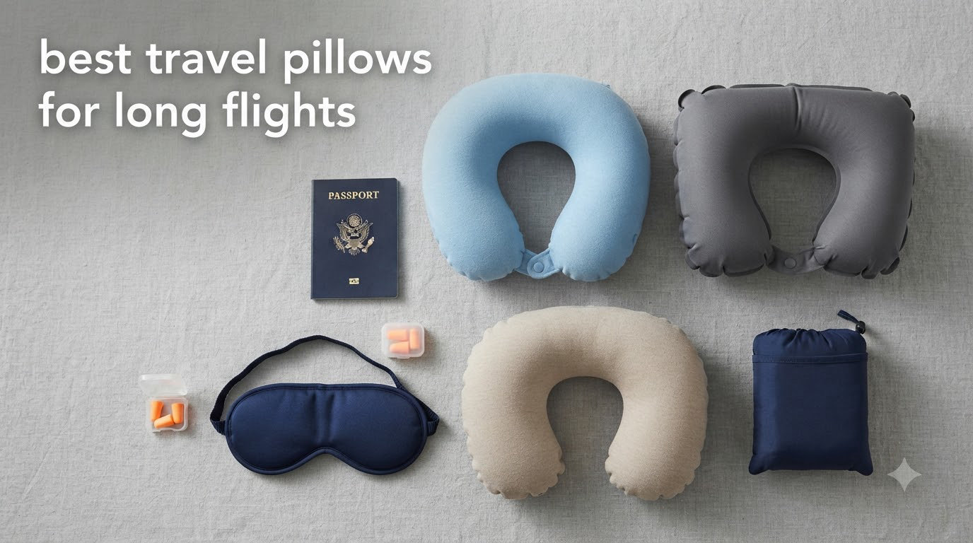 best travel pillows for long flights