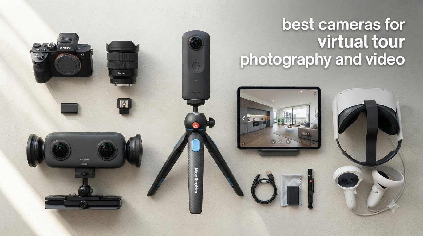 best cameras for virtual tour photography and video