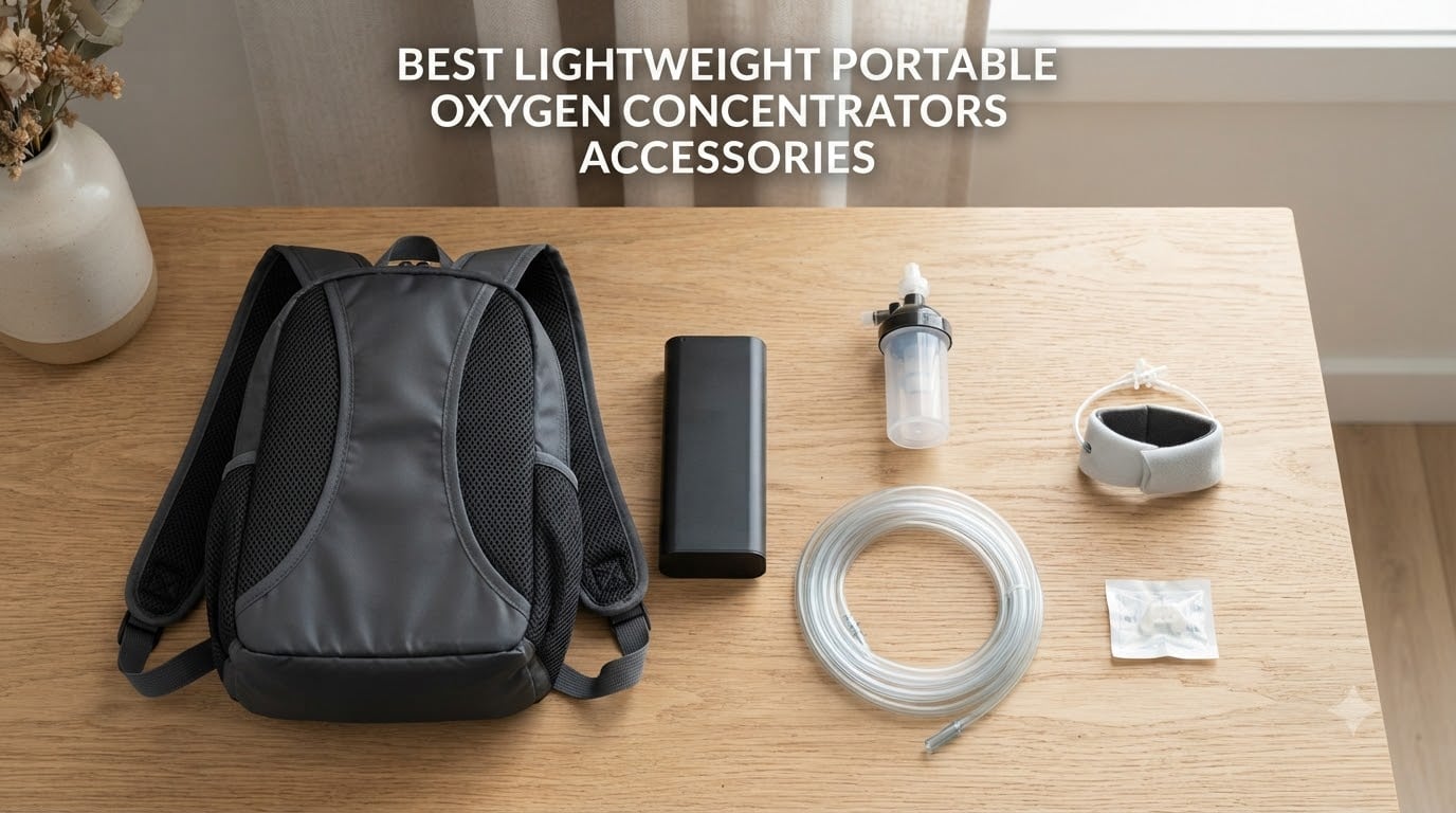 best lightweight portable oxygen concentrators accessories