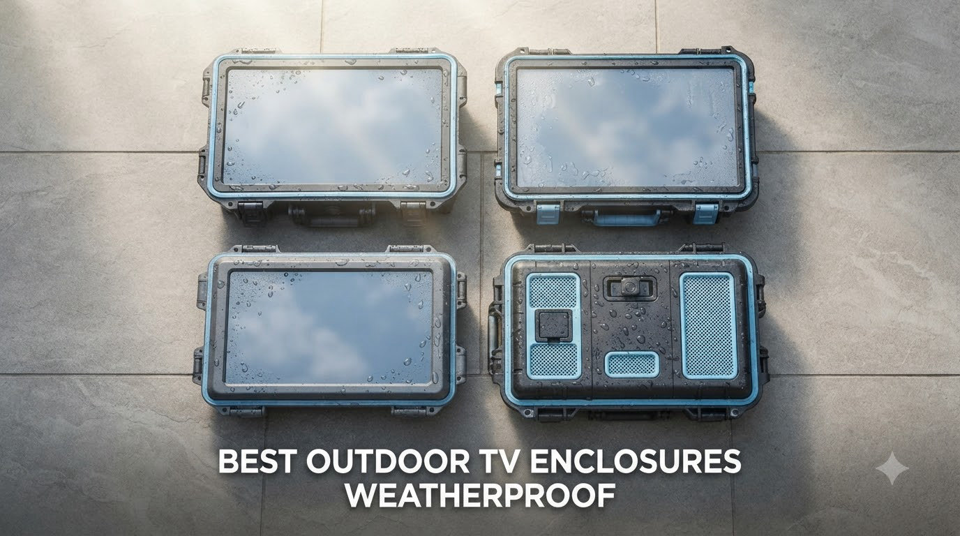 best outdoor tvs enclosures weatherproof
