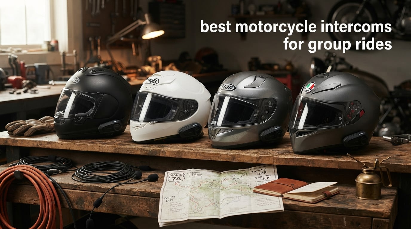 best motorcycle intercoms for group rides