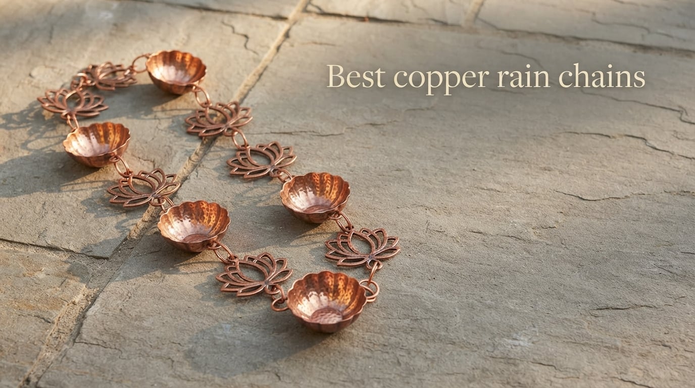 Best copper rain chains