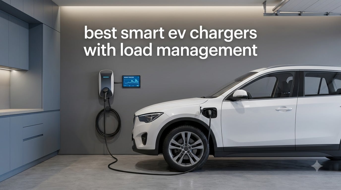best smart ev chargers with load management