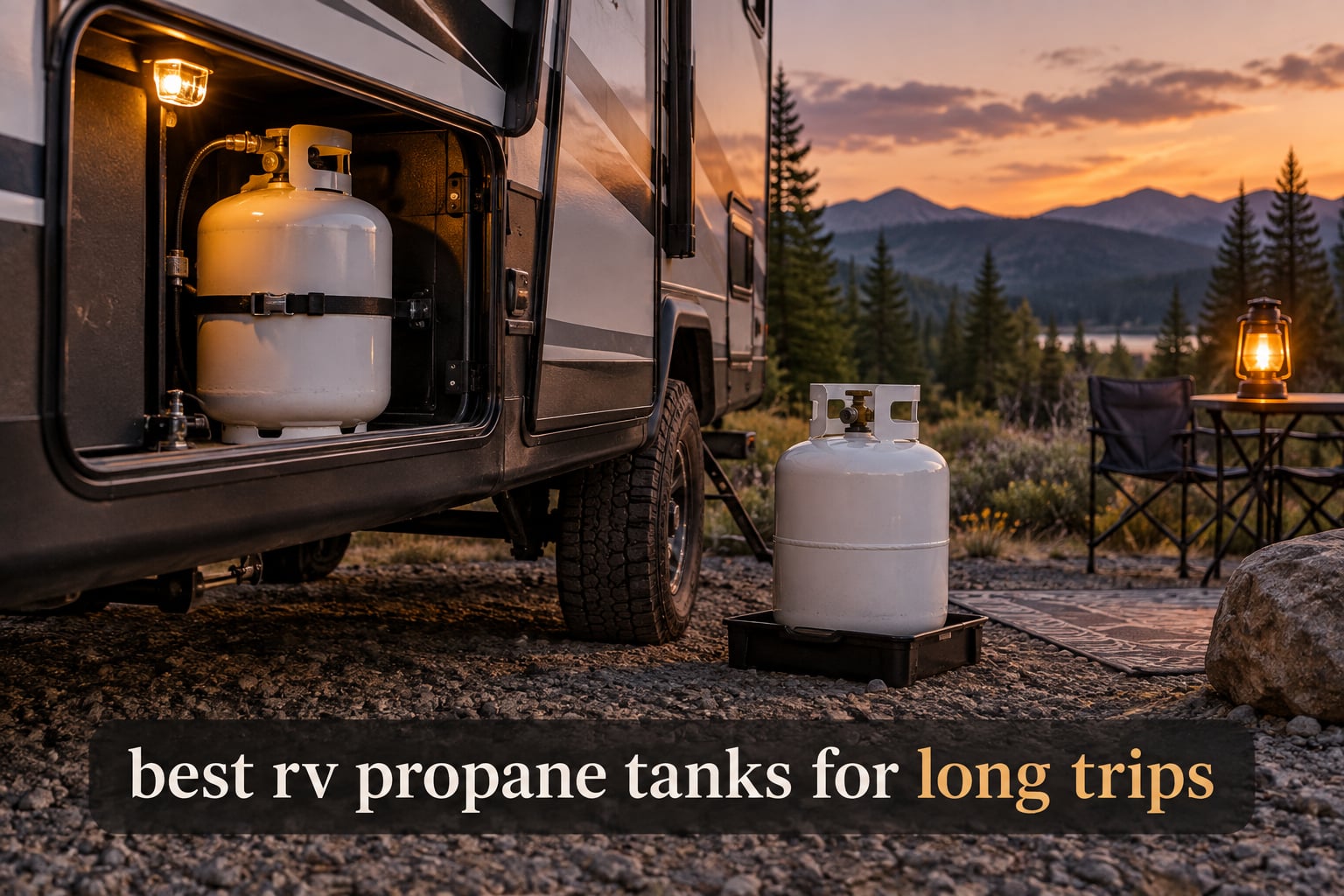 best rv propane tanks for long trips