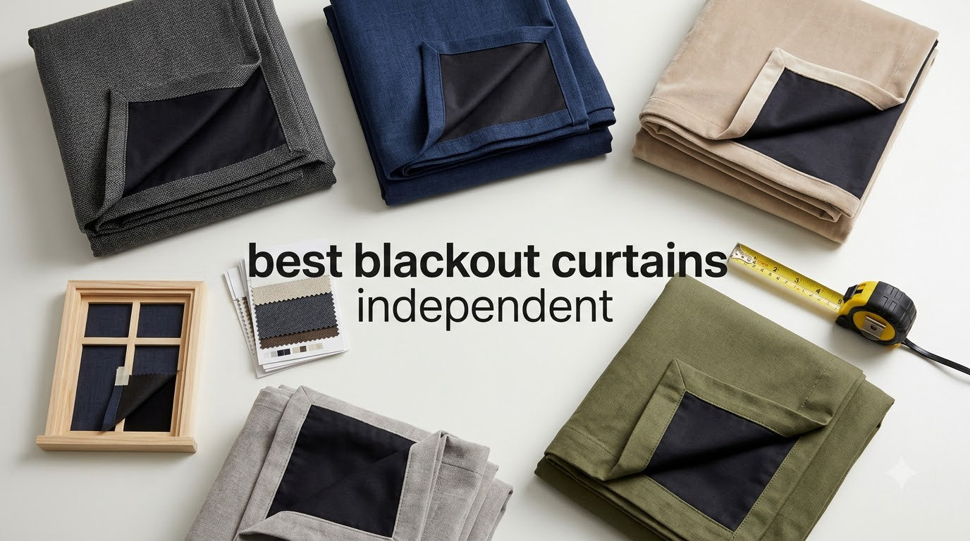 best blackout curtains independent