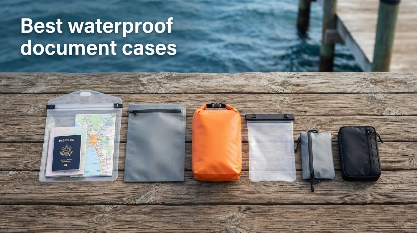 Best waterproof document cases