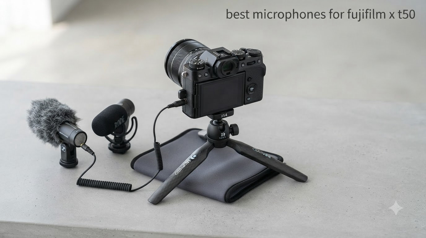 best microphones for fujifilm x t50