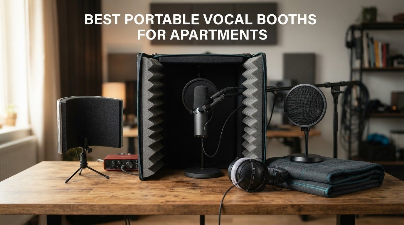 best portable vocal booths for apartments