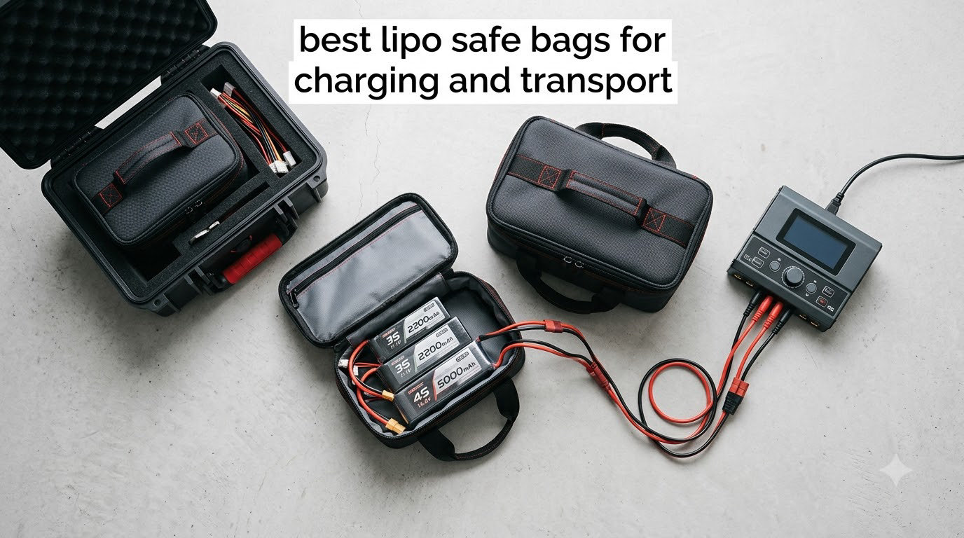 best lipo safe bags for charging and transport
