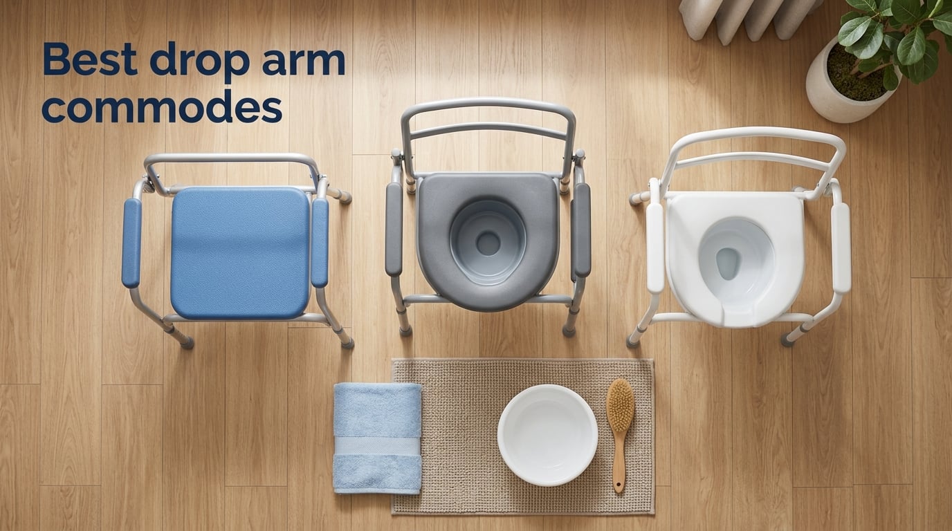 Best drop arm commodes