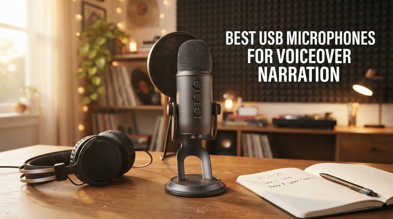 best usb microphones for voiceover narration