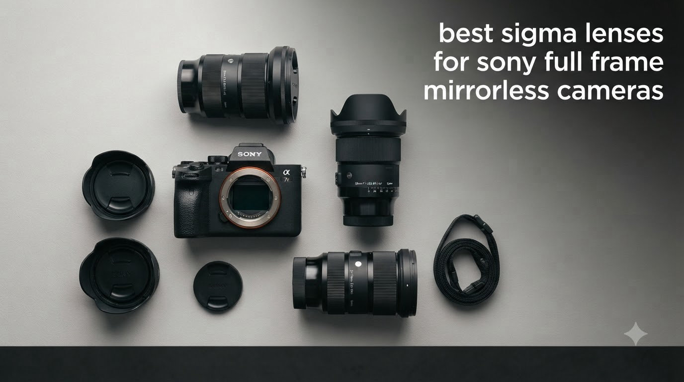 best sigma lenses for sony full frame mirrorless cameras