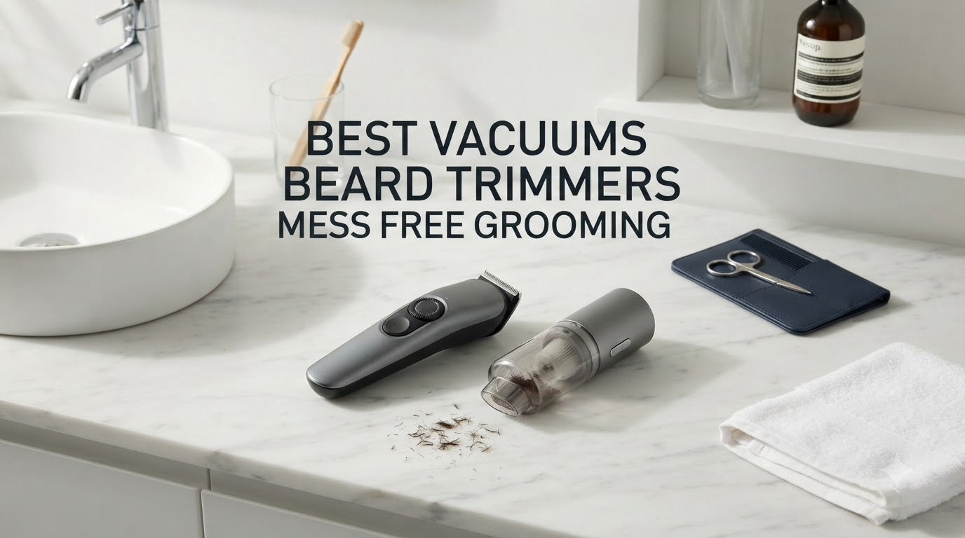 best vacuums beard trimmers mess free grooming