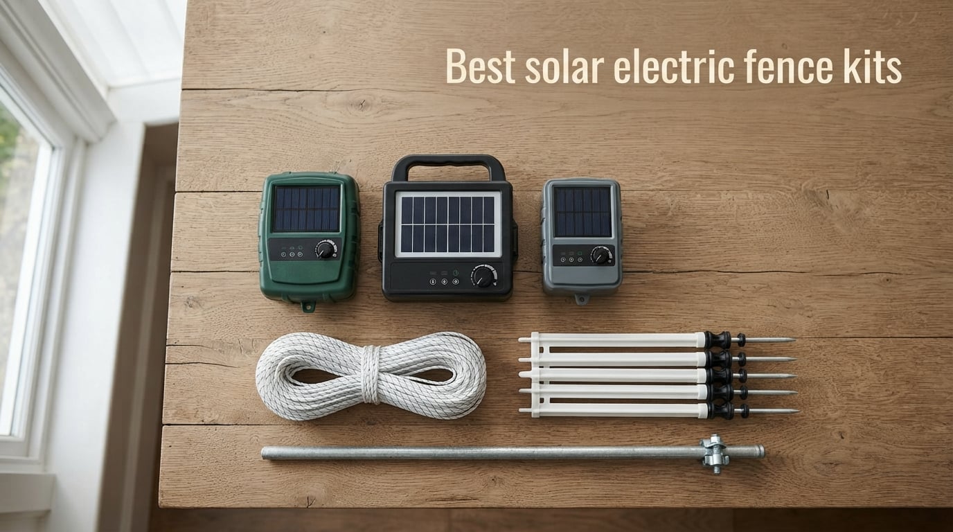 Best solar electric fence kits
