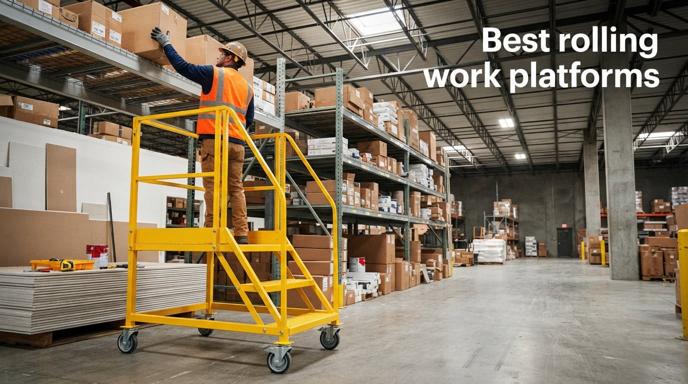 Best rolling work platforms