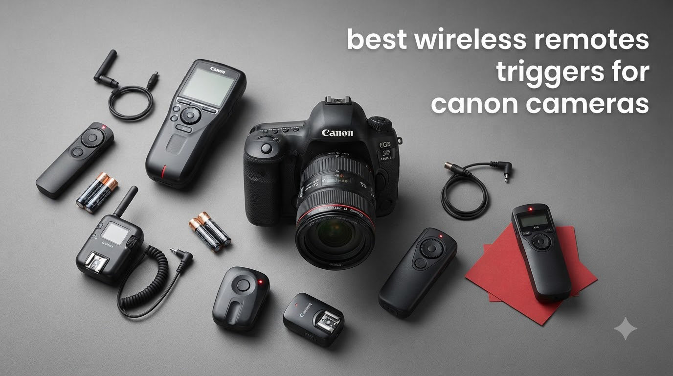 best wireless remotes triggers for canon cameras