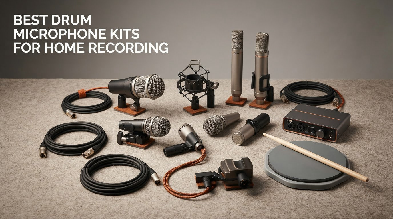 best drum microphone kits for home recording