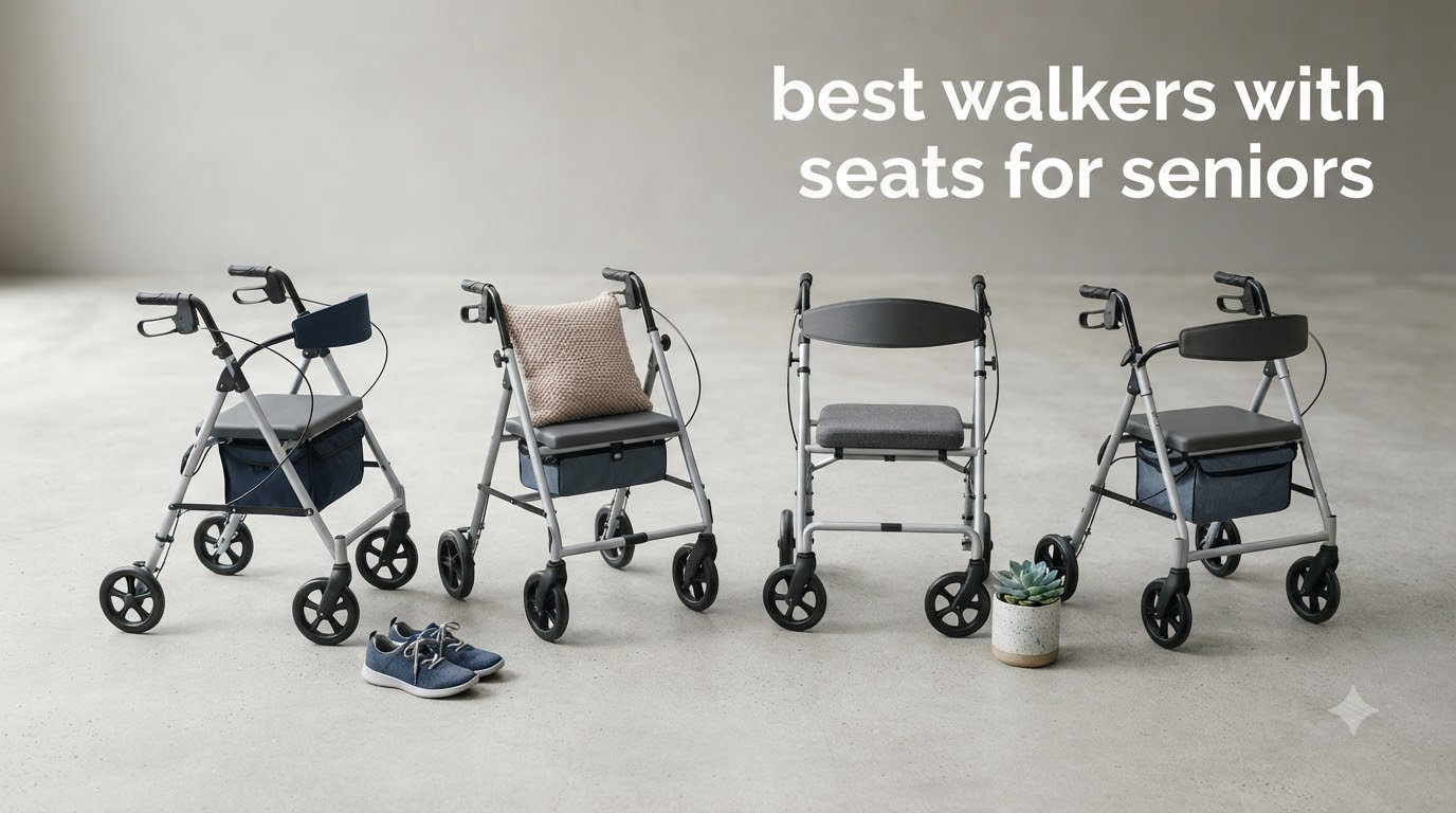 best walkers with seats for seniors