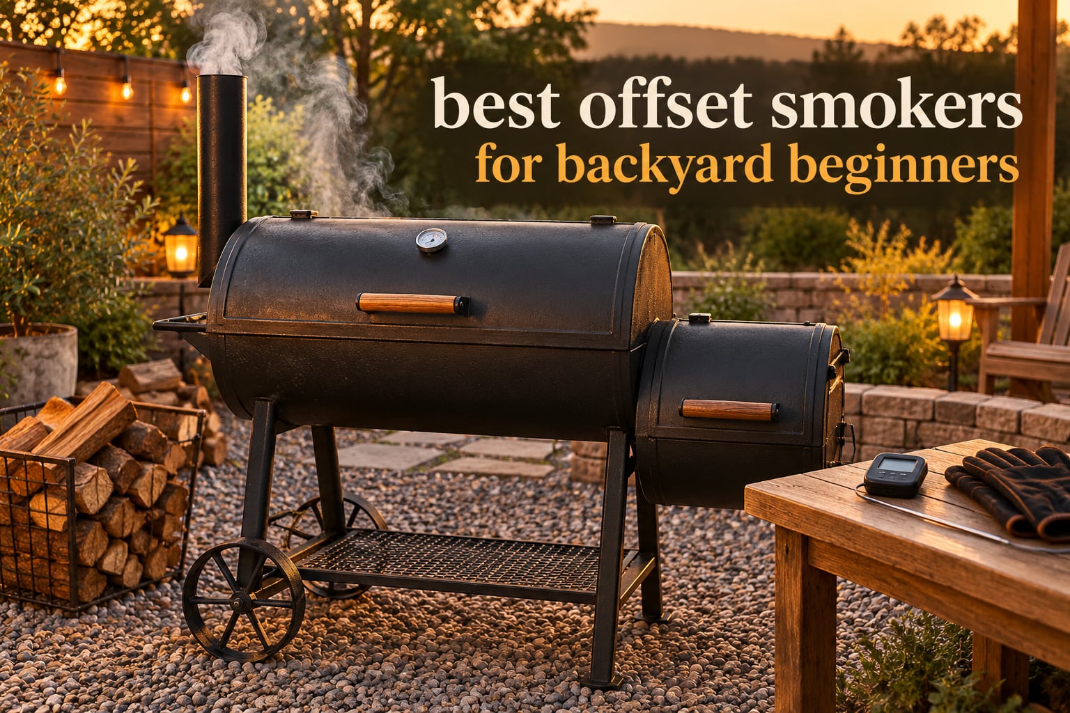 best offset smokers for backyard beginners