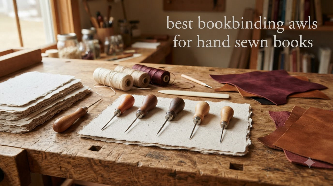 best bookbinding awls for hand sewn books