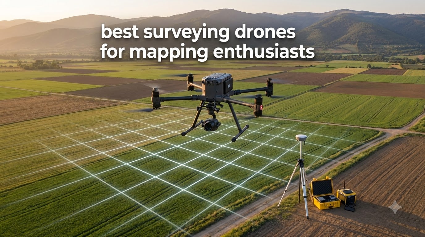 best surveying drones for mapping enthusiasts