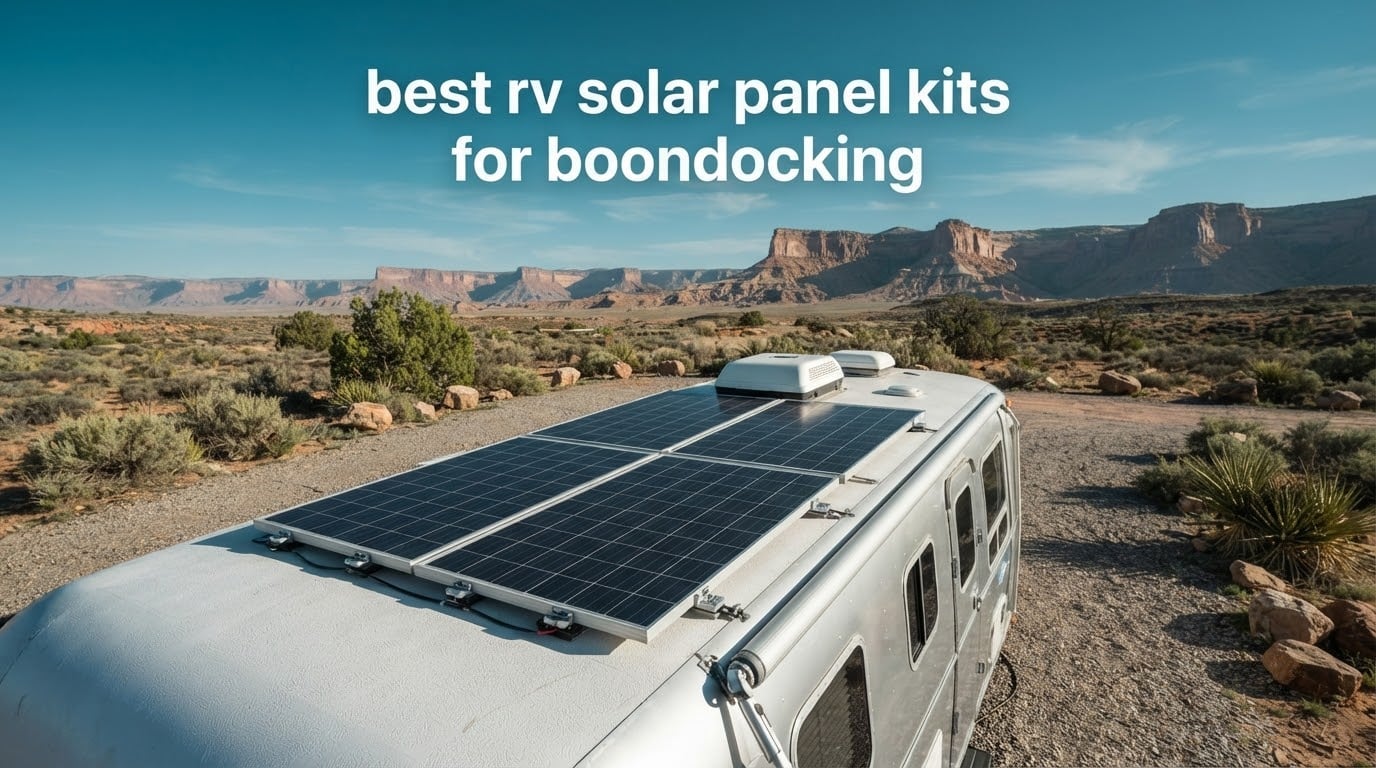 best rv solar panel kits for boondocking