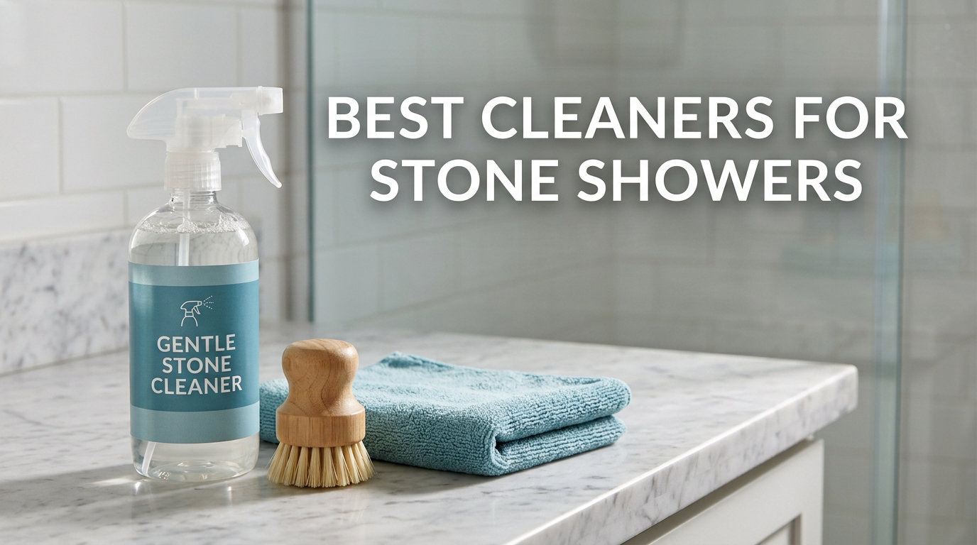 best cleaners for stone showers