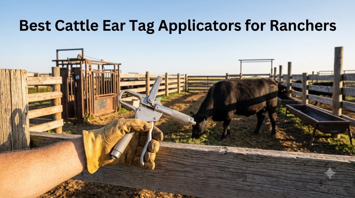 Best Cattle Ear Tag Applicators for Ranchers