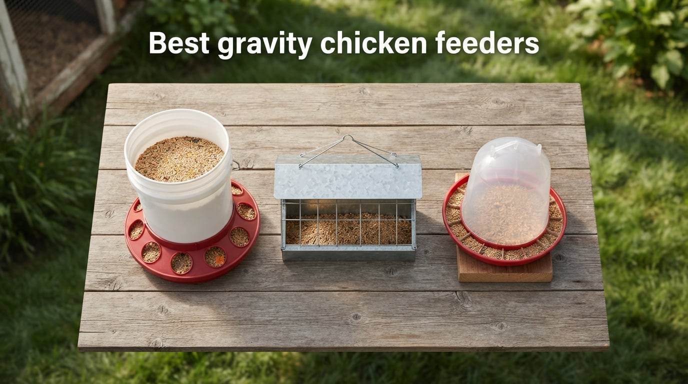 Best gravity chicken feeders