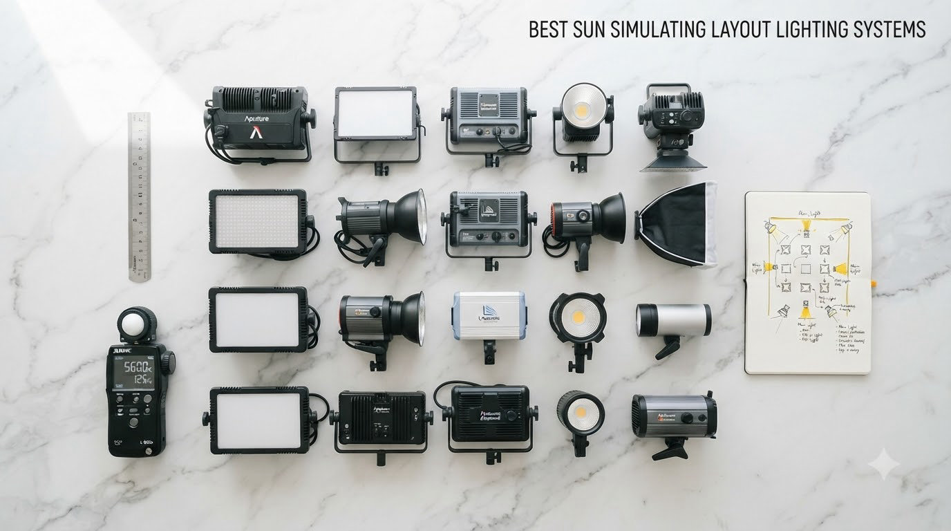 best sun simulating layout lighting systems