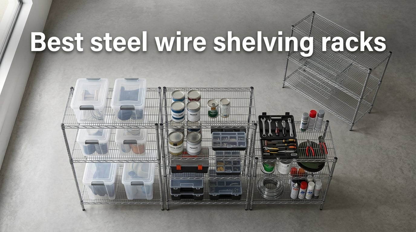 Best steel wire shelving racks
