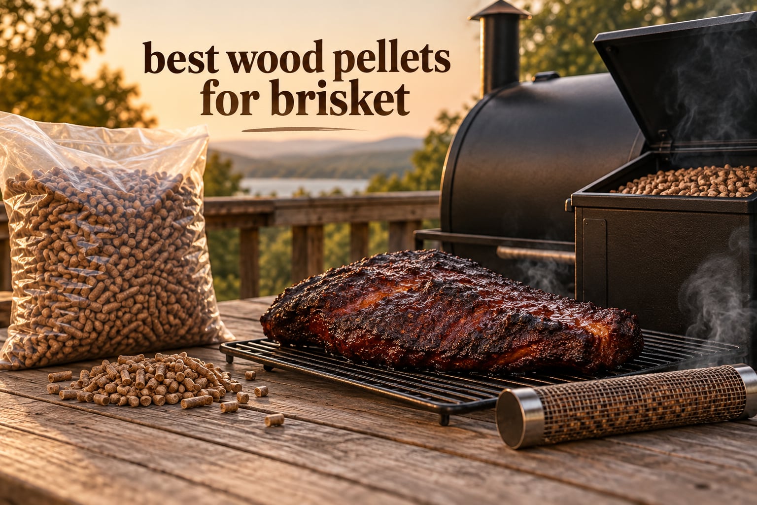 best wood pellets for brisket