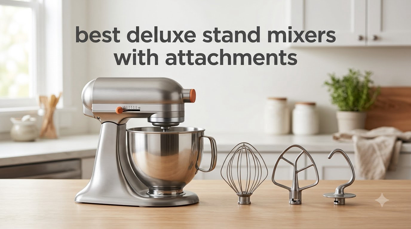 best deluxe stand mixers with attachments