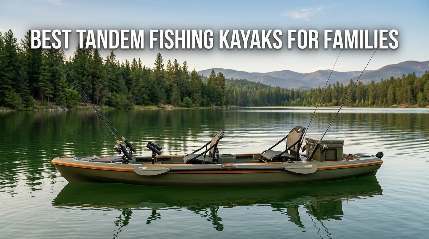 best tandem fishing kayaks for families
