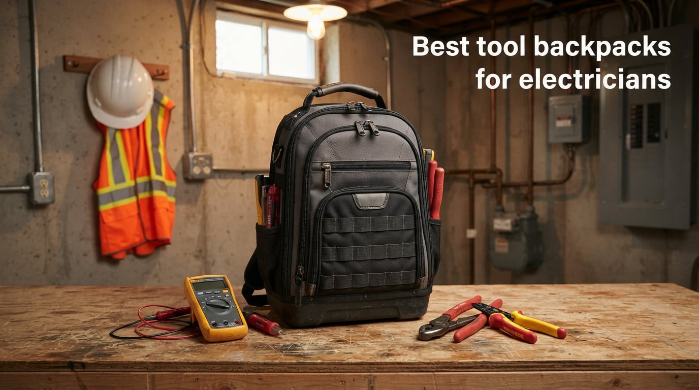 Best tool backpacks for electricians