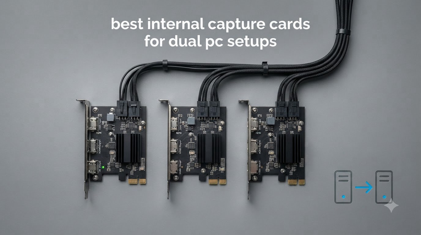 best internal capture cards for dual pc setups