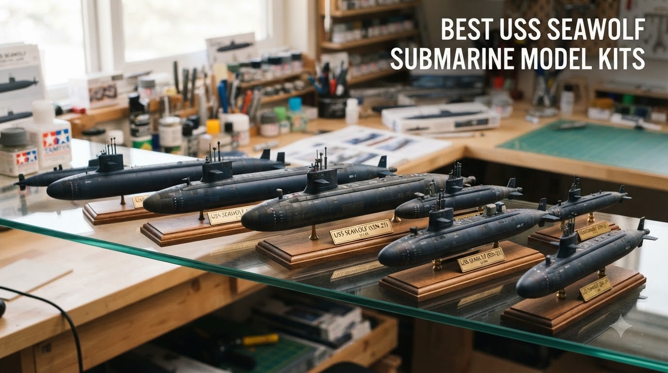best uss seawolf submarine model kits