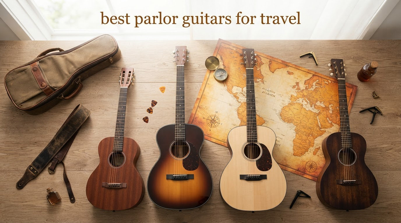 best parlor guitars for travel